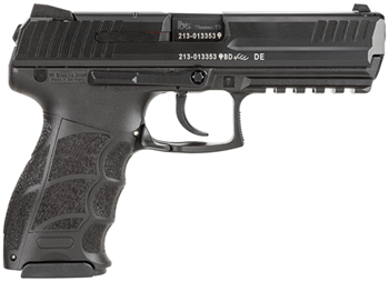 Heckler & Koch  HK 730901LA5 P30L Long Slide DAO 9mm LEM 10+1 4.44" NMS Blk Syn Grip