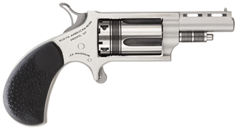North American Arms 22 Magnum NAA 22MTW Wasp 22 Mag 1.62" 5rd Fixed Sts Blk Rubber Grip SS