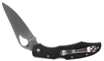 70785 Spyderco BY03PBK2 Byrd Cara Cara 2 Lightweight 3.75" Folding Drop Point Plain 8C