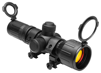 Ncstar / Vism 70813 NcStar SEECR3942R Tactical Compact Black Hardcoat Anodized 3-9x42mm 30mm Tube Il