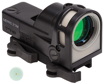 72726 Meprolight M21 T Mepro 21 1x 30mm Obj Unltd Eye Relief 12 MOA Triangle Blk
