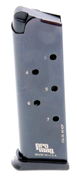 Promag 72801 ProMag COL02 OEM  Blued Detachable 7rd 45 ACP for 1911 Government