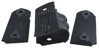 72862 Pearce Grip PGM1911 Modular Grip System  Black Rubber for 1911 Government