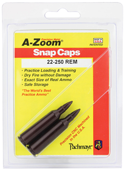 Pachmayr 73164 A-Zoom 12254 Rifle Snap Caps  22-250 Rem 2 PK