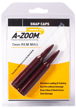 Pachmayr 73167 A-Zoom 12252 Rifle Snap Caps  7mm Rem Mag 2 Pkg.