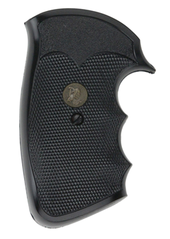 73239 Pachmayr 02528 Gripper Pistol Grip Colt Python/Trooper Black Rubber