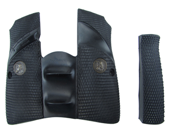 73246 Pachmayr 03952 Signature Grip Wraparound Checkered Black Rubber with Backstrap &