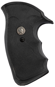 73281 Pachmayr 05058 Decelerator Grip Checkered Black Rubber with Finger Grooves for R