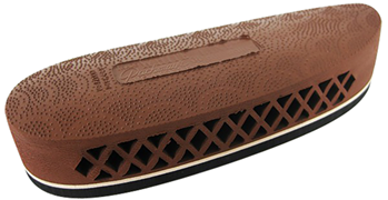 73296 Pachmayr 00011 F325 Deluxe Field Recoil Pad Small Brown with White Line Rubber f