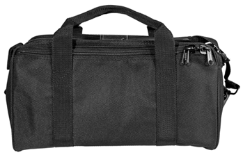 Michaels Of Ore 73886 Uncle Mikes 22520 Range Bag Nylon Textured w/Web Handles & Shoulder Strap Black