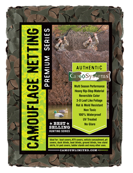 Camo Unlimited 75325 Camo Systems LW01B Premium Ultra-Lite Green 3.10' H x 9.10" L Green/Brown