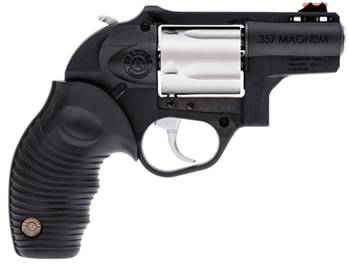 Taurus 2605029PLY 605 357RemMag 2" 5rd Ribber Grip Poly Frame Blued SS Cylinder