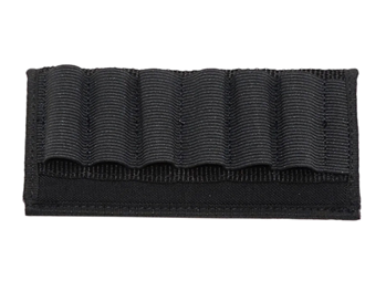 Grovtec Usa Inc 75695 Grovtec US Inc GTAC87 Belt Slide  Shotgun 6 Rounds Black Nylon w/Elastic Loops 2