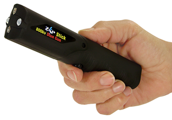 Ps Products 75936 Zap ZAPSTK800FB Stick Stun Gun/Flashlight Portable Black