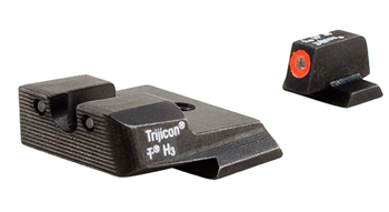 76684 Trijicon SA137O HD NS S&W M&P SD9/40 VE F/R Green Tritium Orange Front Outline