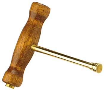 Traditions Inc 76948 Traditions A1206 T Handle Bullet Starter Multi-Caliber Wood w/Brass Rod
