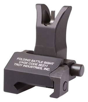 77144 Troy Ind SSIGFBSFMBT01 Tritium BattleSights Front Sight Folding Green Black for