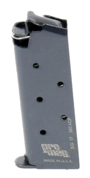 Promag 77692 Pro Mag SIG17 Sig P238 380 Automatic Colt Pistol (ACP) 6 rd Blued Finish