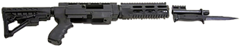 Promag 77693 Archangel AA556R ARS Rifle  Black