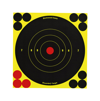Birchwood Labor 78058 Birchwood Casey 34512 Shoot-N-C 6" Bullseye 12 Pk