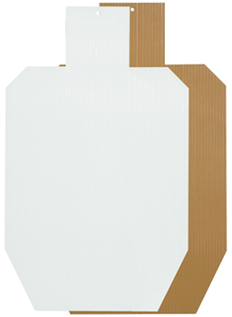 Birchwood Labor 78066 Birchwood Casey 38459 Sharpshooter  Brown/White Pistol/Rifle ISPC Silhouette