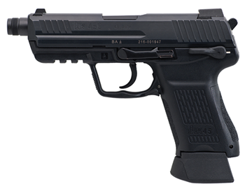 Heckler & Koch  HK 745031TA5 HK45CT Compact Tactical 45ACP DA/SA 10+1 4.57" Blk Grip
