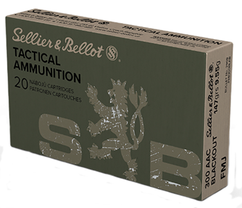 Magtech 7961 Sellier & Bellot 300BLKB Rifle  300 Blackout 147 gr Full Metal Jacket (FMJ) 20 B
