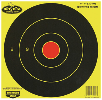 Birchwood Labor 79917 Birchwood Casey 35908 Dirty Bird Bull''s-Eye Targets 8 Pac