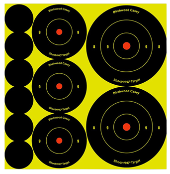 Birchwood Labor 79920 Birchwood Casey 35608 Shoot-N-C Bull''s-Eye Packs 121 Pac