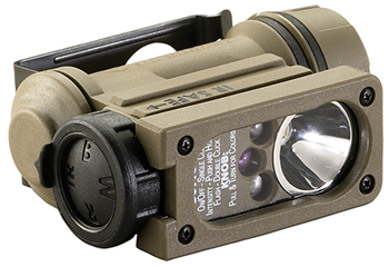 80343 Streamlight 14514 Sidewinder Compact II Coyote Polymer White//Red/Blue/IR LED 47