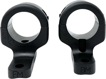 Dnz Products Ll 80827 DNZ 701H2 Hunt Masters   Rem 700. 721, 725 Howa/Moss/Wthby/Rem 1" High Black Mat