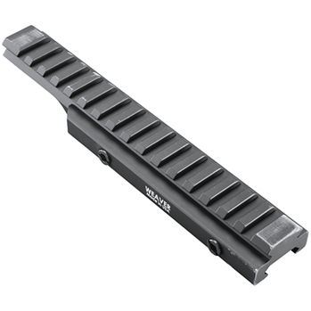 80881 Weaver Mounts 99673 Flat Top Riser Rail  For Rifle AR15/M16 Screws Mount Black A