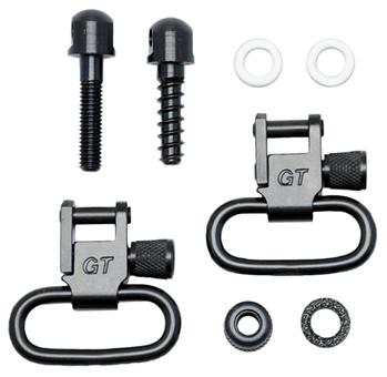 Grovtec Usa Inc 81266 Grovtec US Inc GTSW07 Forend Locking Machine Screw Swivel Set Air Rifle 1" Detac