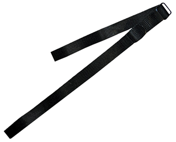 Grovtec Usa Inc 81283 Grovtec US Inc GTSL40 Utility Sling  made of Black Nylon with 48" OAL, 1" W & Ad