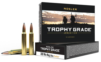 81562 Nosler 60069 Trophy Grade  300 Win Mag 200 gr Nosler Partition (NP) 20 Bx/ 10 Cs