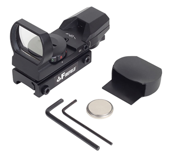 Firefield/sight 8161 Firefield FF13004 Reflex Sight  Black 1x 33x24mm Dual Illuminated (Green/Red) Mu
