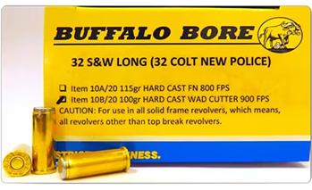 82100 Buffalo Bore Ammunition 19F/20 Tactical  357 Mag 140 gr Jacketed Hollow Point (J