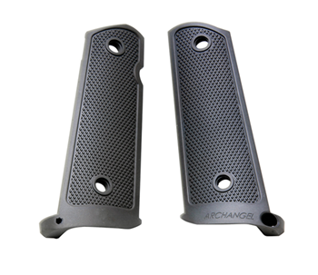 Promag 82718 Archangel AA108 Grip Panels  Black Anodized Aluminum with Mag Well Funnel for 19