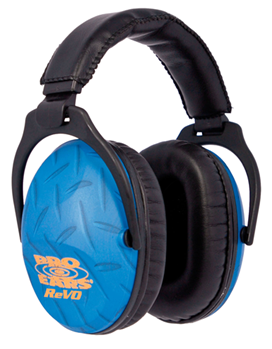 Altus Brands 83118 Pro Ears PE26UY010 ReVO Passive Muff 26 dB Over the Head Blue Ear Cups with Blac