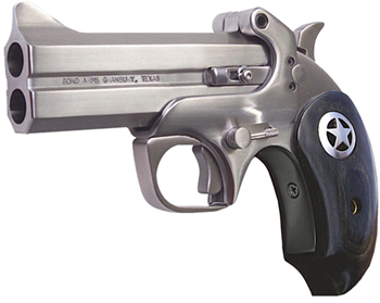 RANGER Bond Arms BARII Ranger II 410/45 Long Colt 4.25" 2 Black Ash Wood/Star Grips