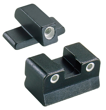 84561 Trijicon 600049 Bright & Tough Night Sight Set 3-Dot Tritium Green with White Ou