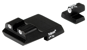 84565 Trijicon SA36 Tritium Night Sight S&W 1911 Pistol Green White Outline