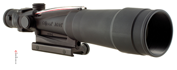 84584 Trijicon TA55 ACOG 5.5x50mm AO 18.4ft@100yds FOV Blk Illuminated Red Chevron