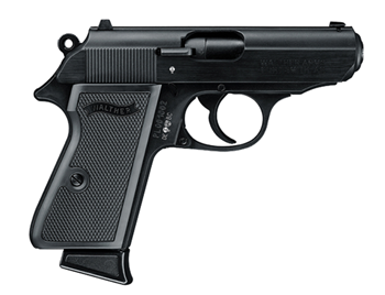 PPKS 22 Walther Arms 5030300 PPK/S .22 22LR 3.35" 10+1 Black Synthetic Grips Black