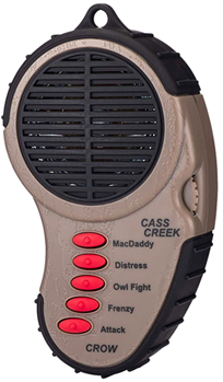 Altus Brands 84909 Cass Creek 065 Ergo Electronic Crow Electronic Call Crow/Hawk/Owl Sounds Attract