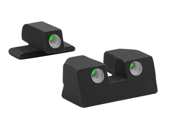 85025 Meprolight 10110 Tru-Dot NS Fixed Sig 9mm/357 Tritium Green Front/Rear
