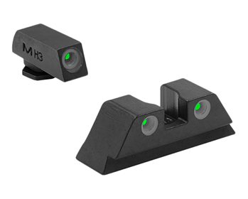 85048 Meprolight 10222 Tru-Dot NS Fixed For Glock 10/45 20/21/29/30/36/41 Tritium Grn