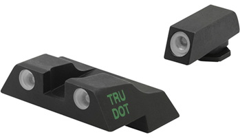 85078 Meprolight 10226O Tru-Dot NS Fixed Set Glock 26/27 Tritium Green F/Orange Rear
