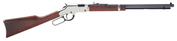 Henry Repeating Arms  H004S HENRY GOLDEN BOY SILVER 22LR 20"