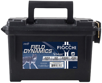 Fiocchi Ammunit 85839 Fiocchi 223FHVA Extrema  223 Rem 50 GR V-Max, Packaged (4) 50 Round Boxes in a P